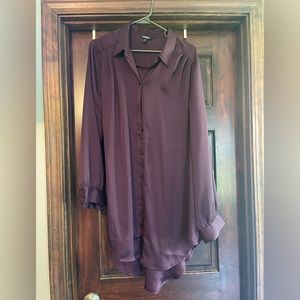 Never worn Express blouse, purple. XL
